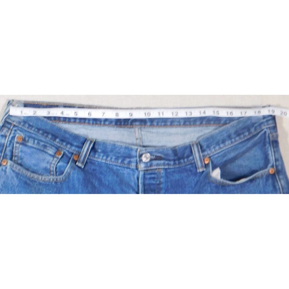 Levis 501 xx 40x30 Straight‎ Leg Button Fly 100% Cotton Made in Mexico